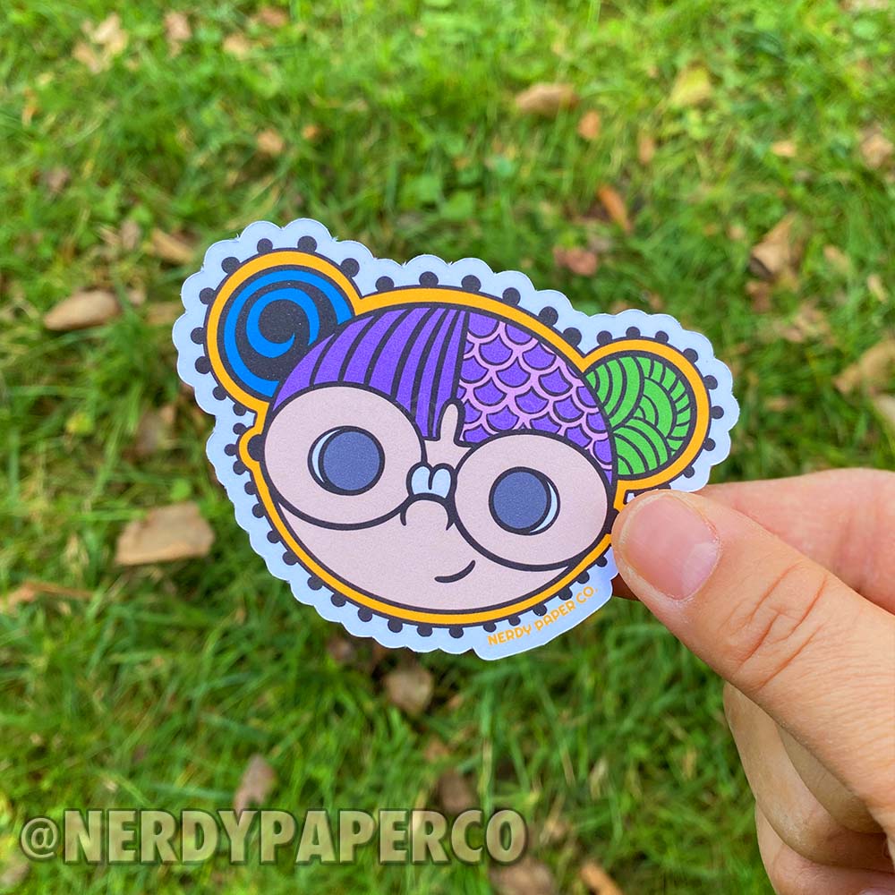 Paisley Kayla - Hand Drawn Gamer Die Cut