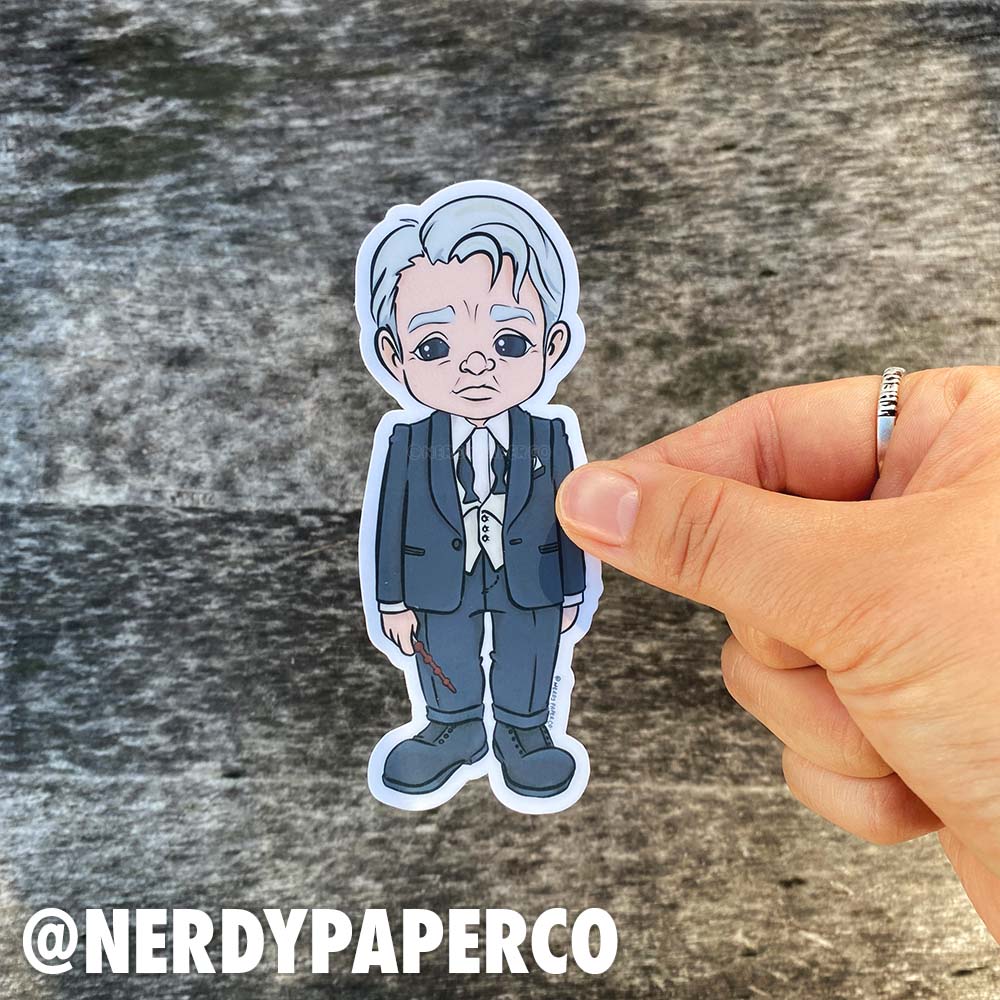 Gell - Hand Drawn Waterproof Sticker - WP