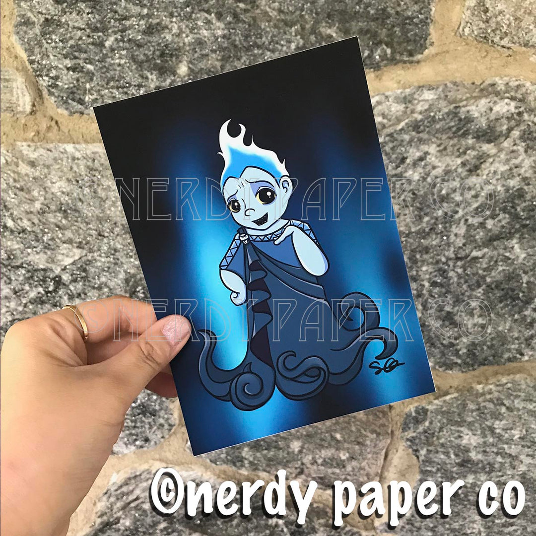 HADES | Hand Drawn Fandom Art Print | Art Print