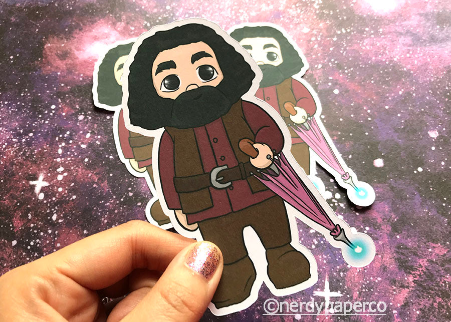 GROUNDS KEEPER - Hand Drawn Die Cut - Chibi