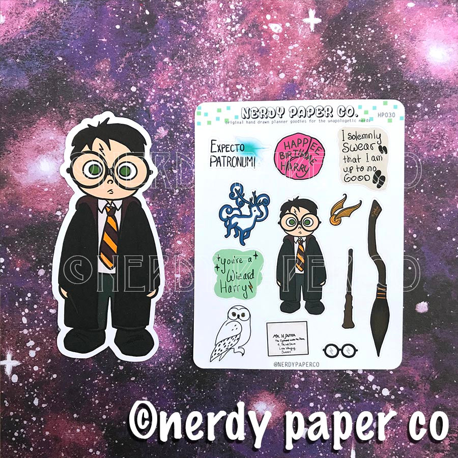 WIZARD BOY PLANNER PACK
