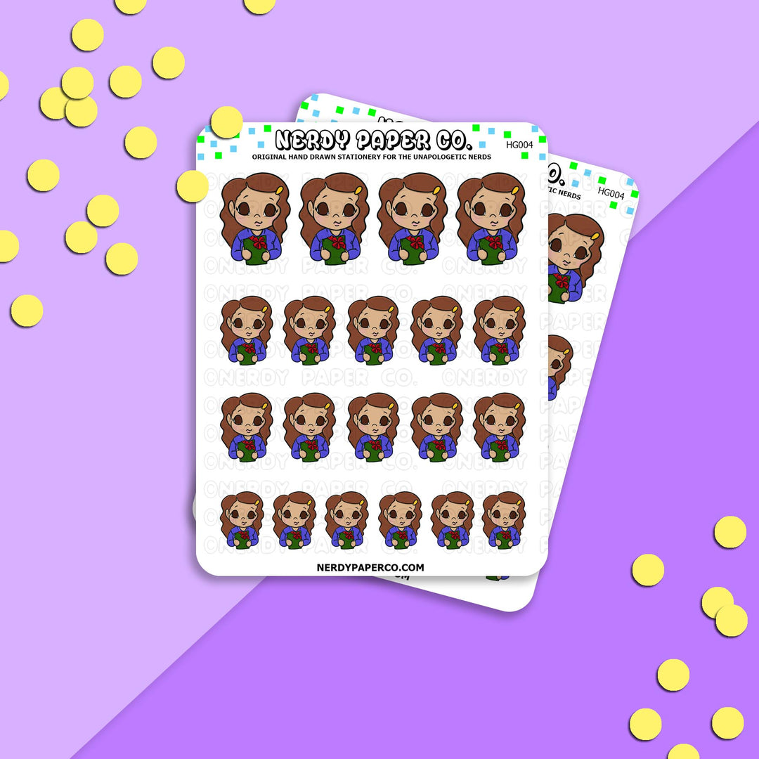 Smart Witch Gifts - Hand Drawn Stickers - Deco- HG004