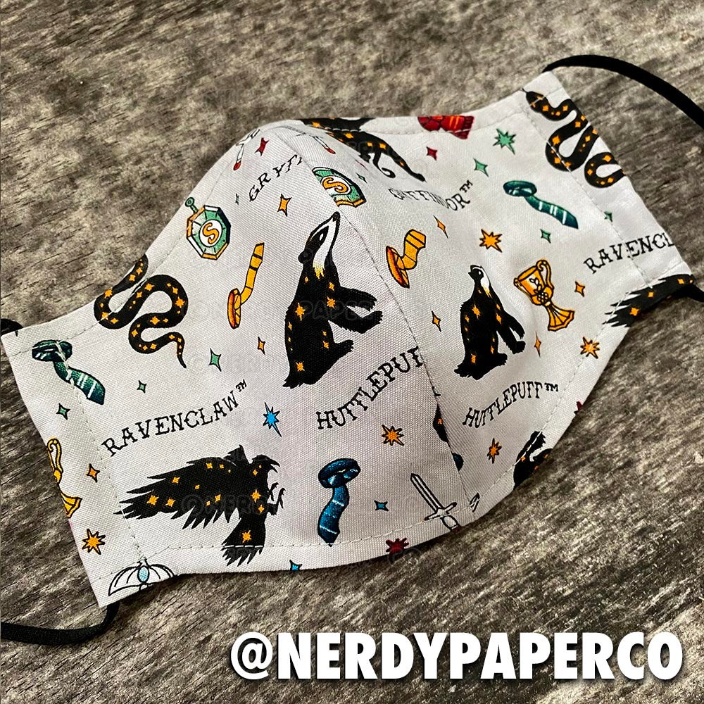 WIZARD DOODLES CLOTH FACE MASK