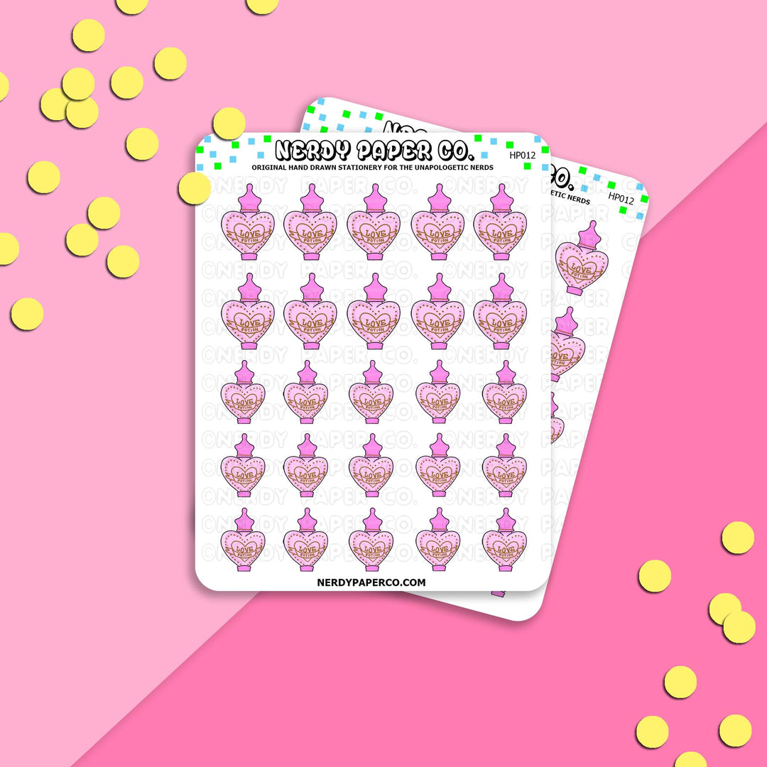 LOVE POTION - Hand Drawn Stickers - Deco - HP012