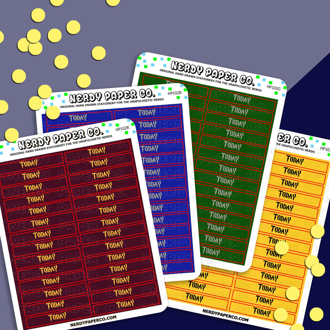 TODAY HEADERS | HOUSE PRIDE - Stickers Deco | HP102-