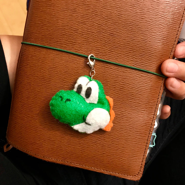 YOSHI PLANNER CHARM - Handsewn Planner Charm - Nintendo