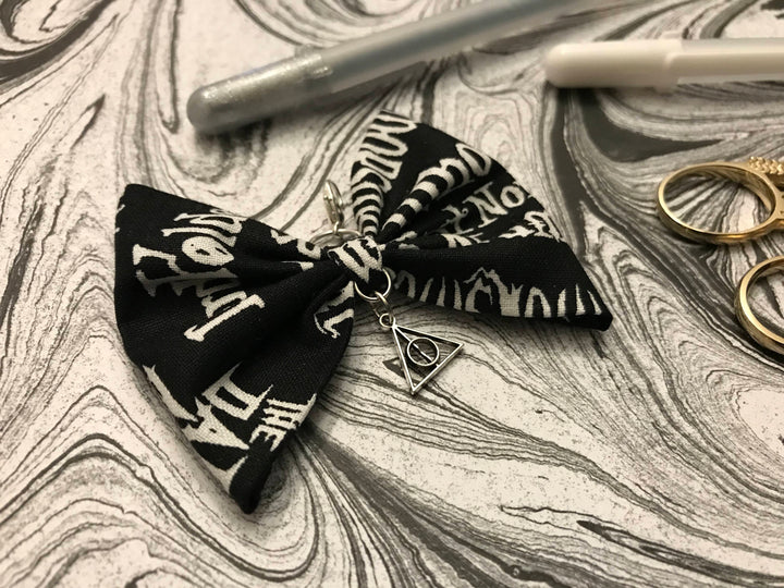 WIZARD QUOTES | Handmade Planner Bow Charm