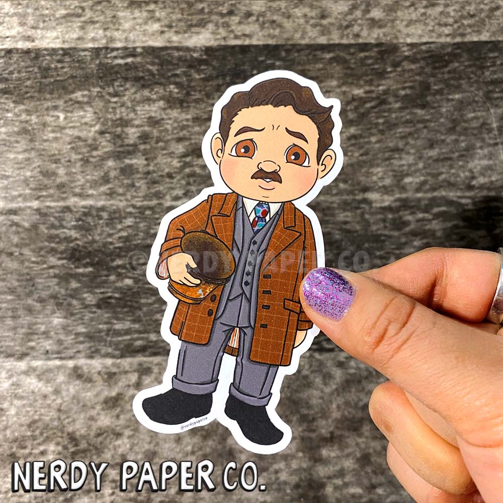 The Baker 2.0 - Hand Drawn Die Cut - Chibi