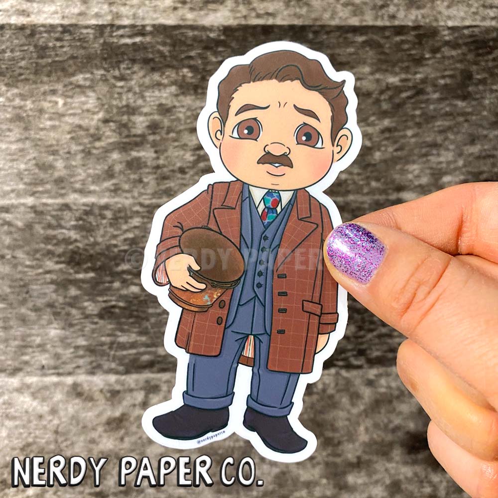 The Baker 2.0 - Hand Drawn Vinyl Decal