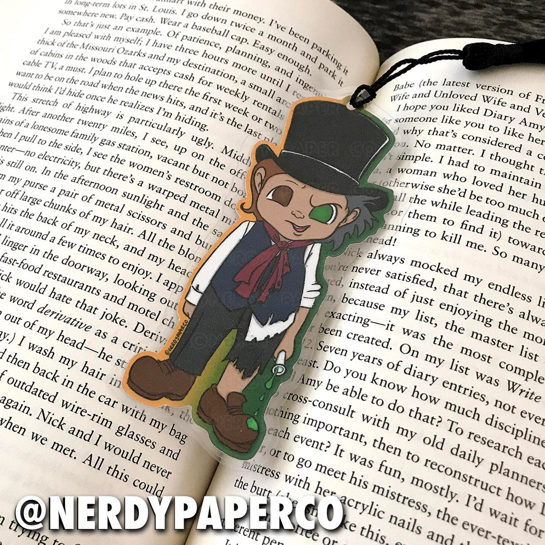 JEKYLL/HYDE BOOKMARK | Hand Drawn Bookmark