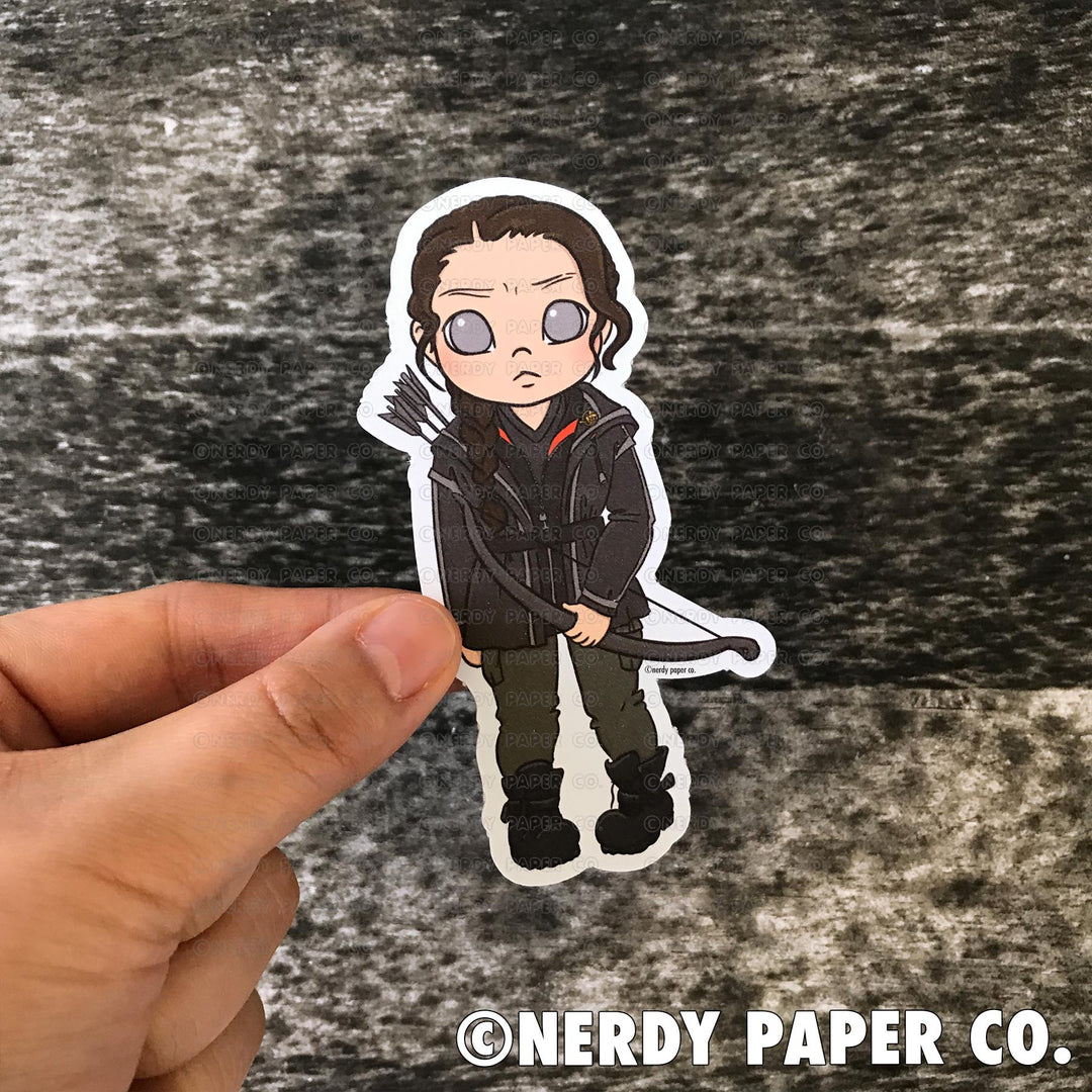 THE MOCKINGJAY - Hand Drawn Die Cut - Chibi