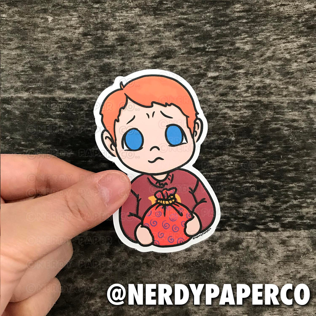 Loyal Wizard Gifts - Hand Drawn Waterproof Vinyl Sticker