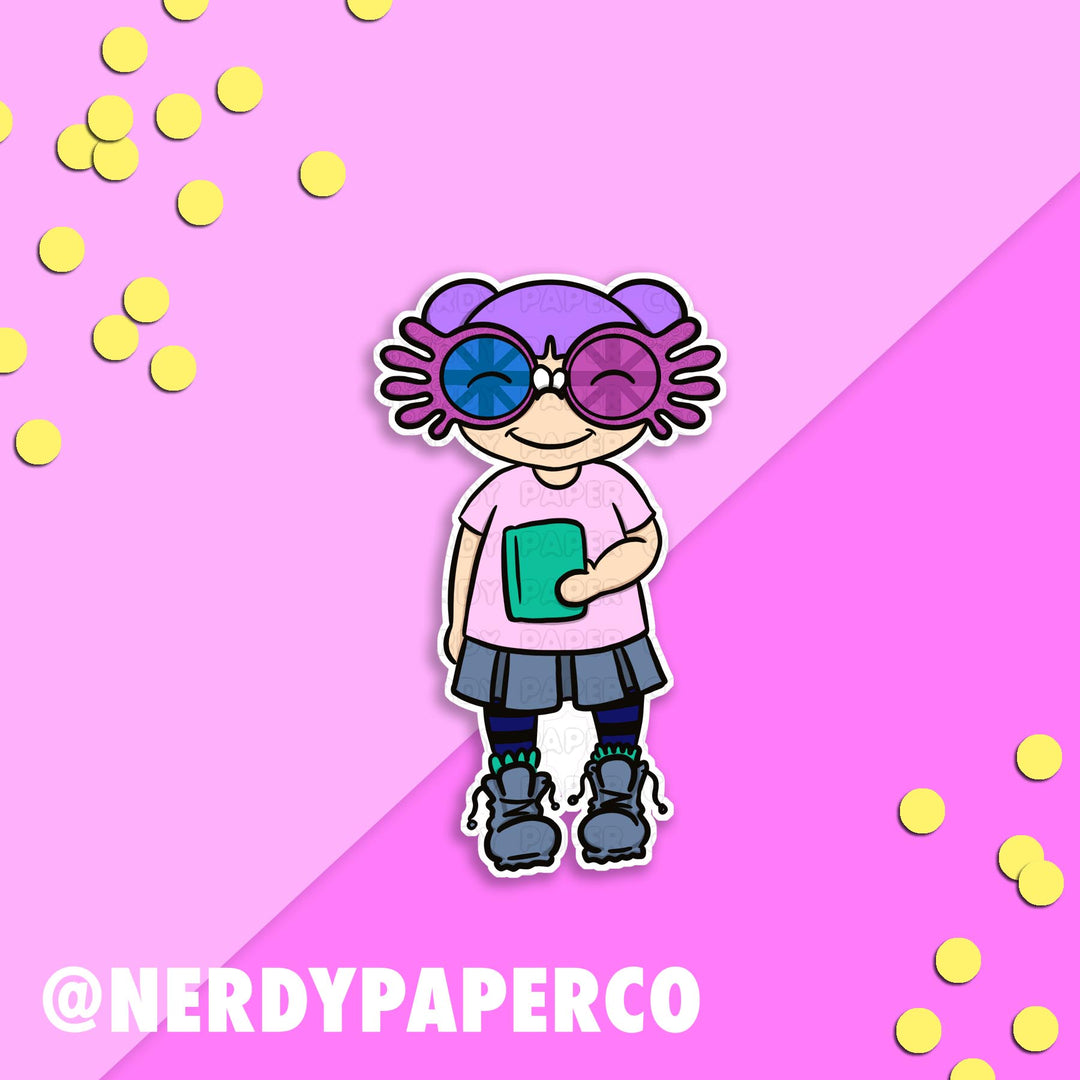 KAYLA THE POTTERHEAD - Hand Drawn Wizard Sticker