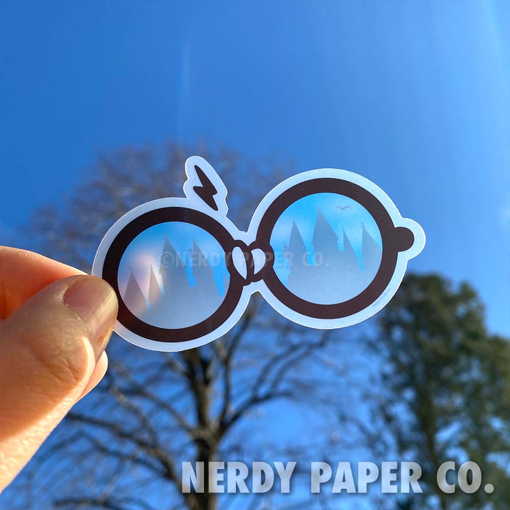 Magical Glasses - Hand Drawn Clear Vinyl - WP