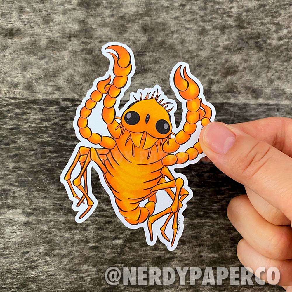 Sea Creature | Magical Creature #22 - Hand Drawn Wizard Diecut