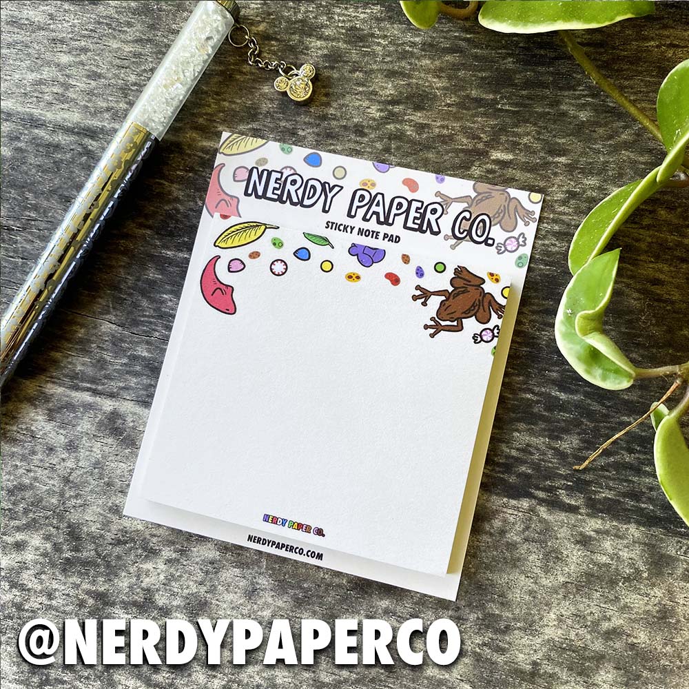 MAGICAL SWEETS - Hand Drawn Wizard Sticky Notes- SN014