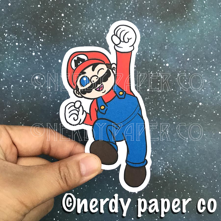 MARIO - Inspired Planner Die Cut