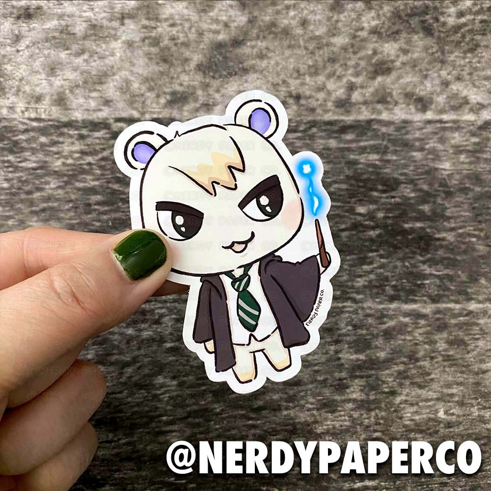 That Smug Squirrel - Hand Drawn Waterproof Vinyl Sticker