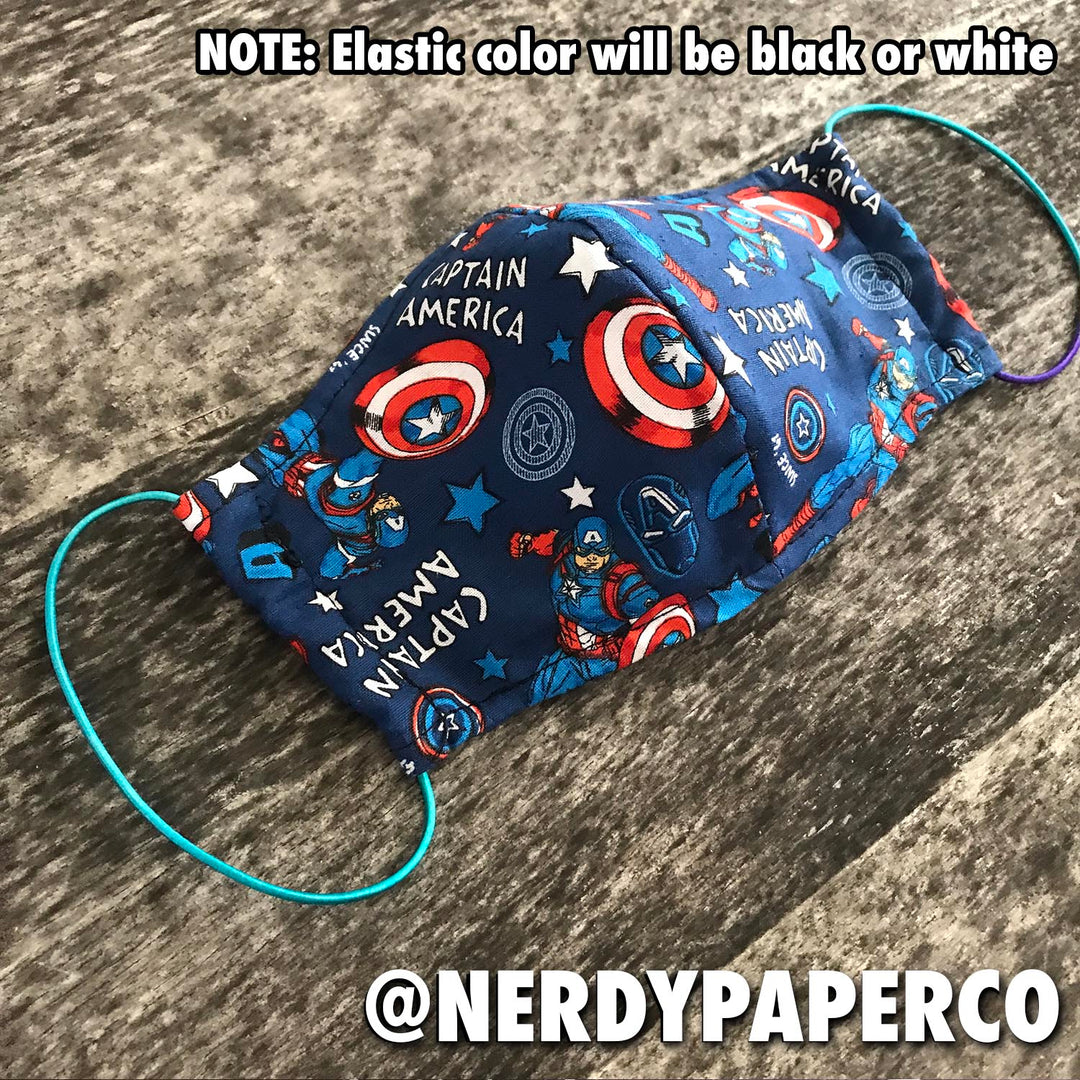 CAP'N AMERICA CLOTH FACE MASK