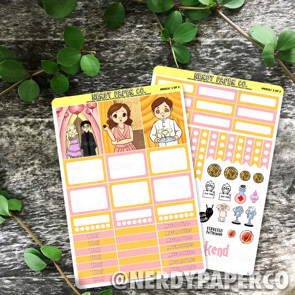 Slug's Party - Hand Drawn Stickers | MK023