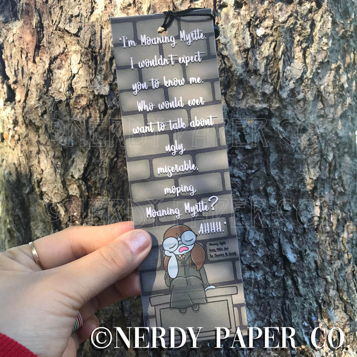 MYRTLE BOOKMARK | Hand Drawn Wizard Beaded Bookmark
