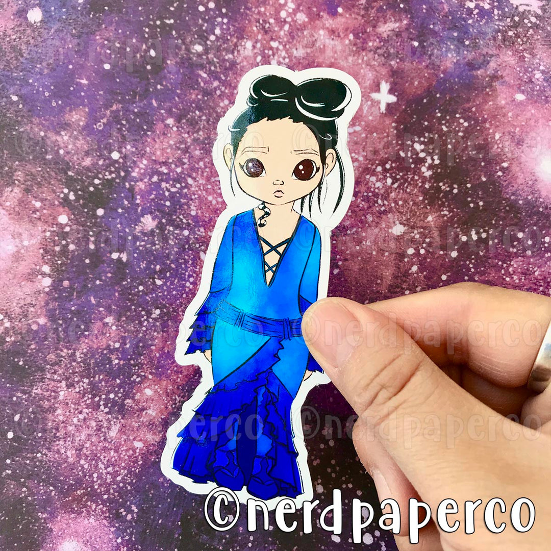 The Changer - Hand Drawn Magical Waterproof Vinyl Sticker