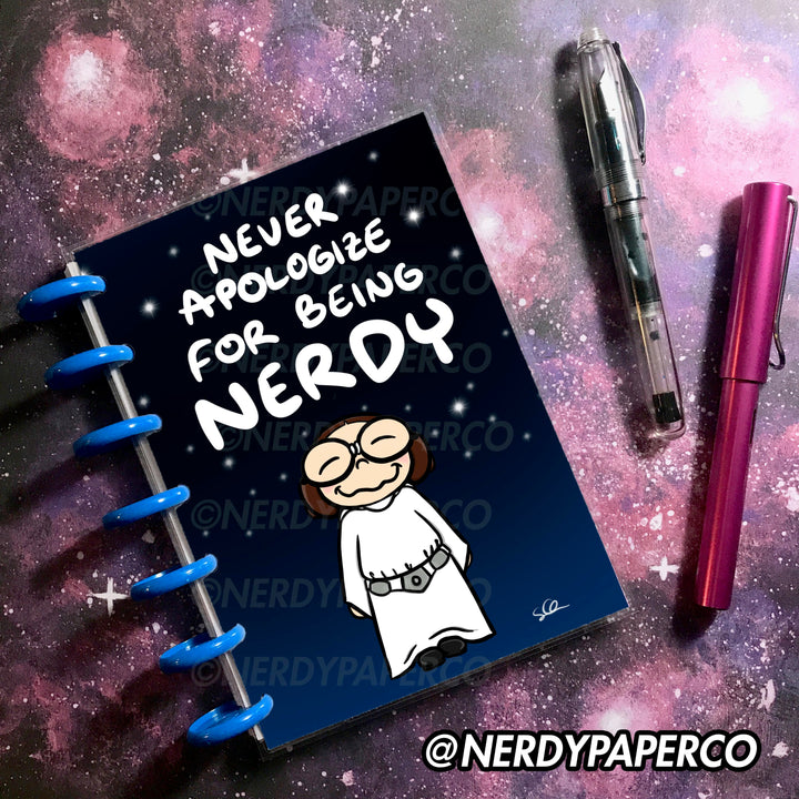 NERDY LEIA - REUSABLE STICKER COLLECTOR BOOK