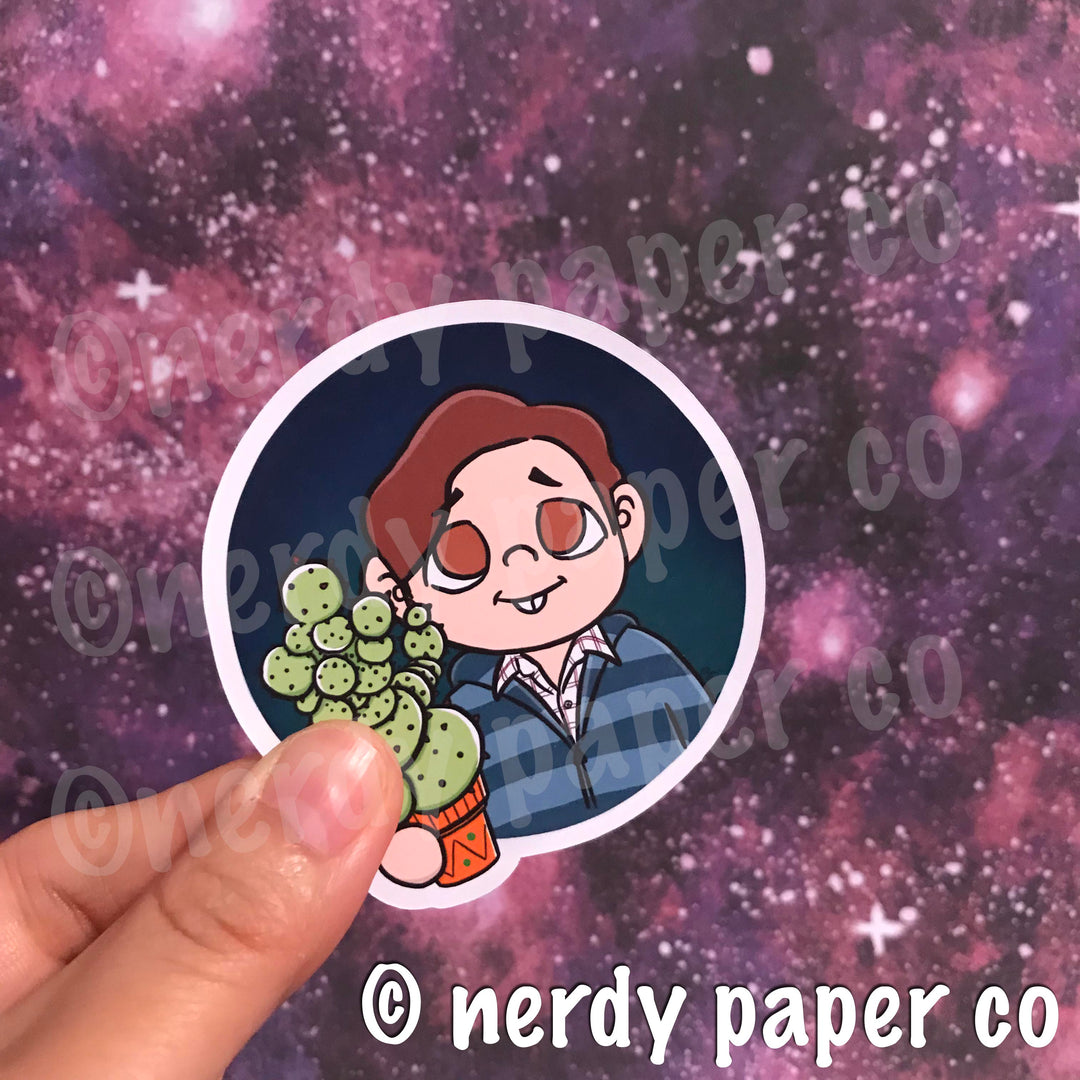 Quirky Wizard - Hand Drawn Die Cut