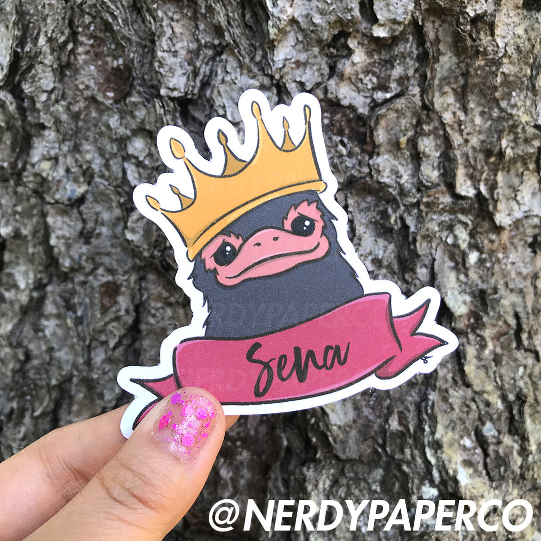 NIFF THE KING - Hand Drawn Wizard Diecut