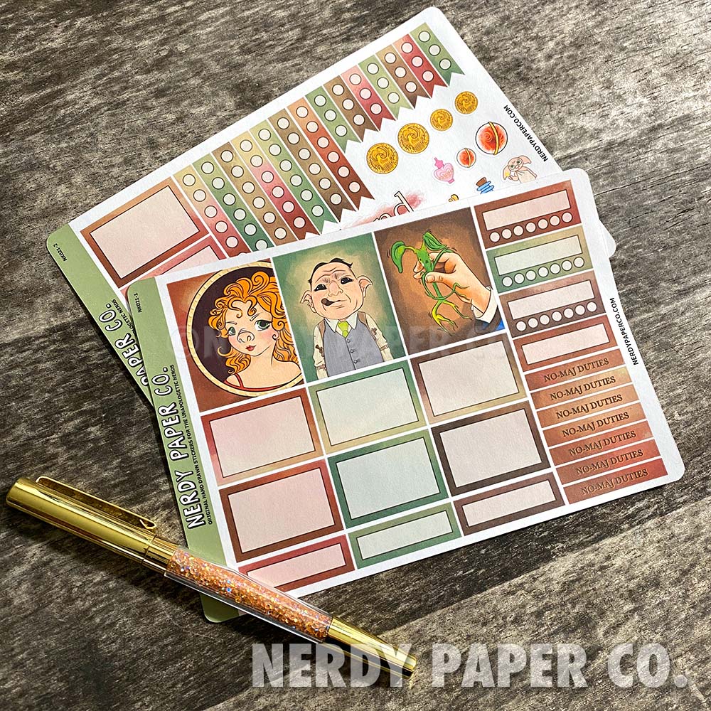 They Pick Locks, Right? | Hand Drawn Mini Sticker Kit - NK021