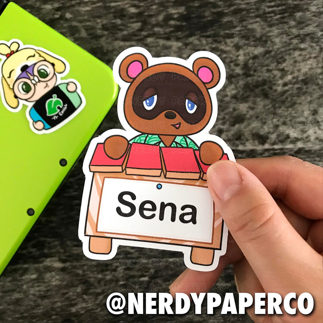 CUSTOM | NOOK - Hand Drawn Die Cut
