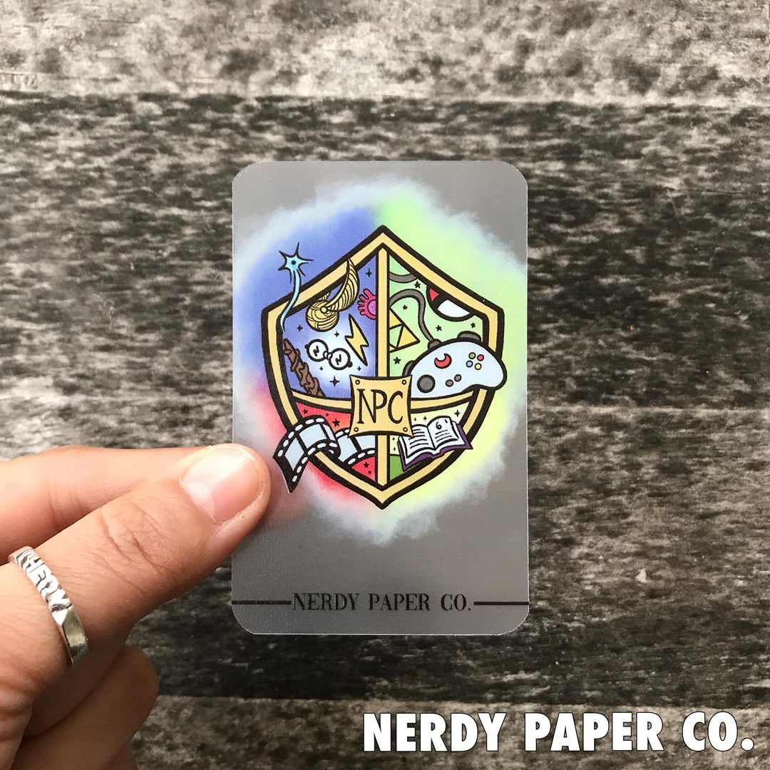 NPC CREST WASHI CARD - WC003
