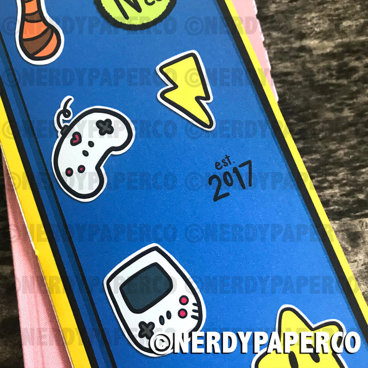 NPC 'WEEKS' - REUSABLE STICKER NOTEBOOK
