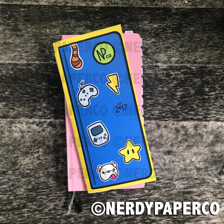 NPC 'WEEKS' - REUSABLE STICKER NOTEBOOK