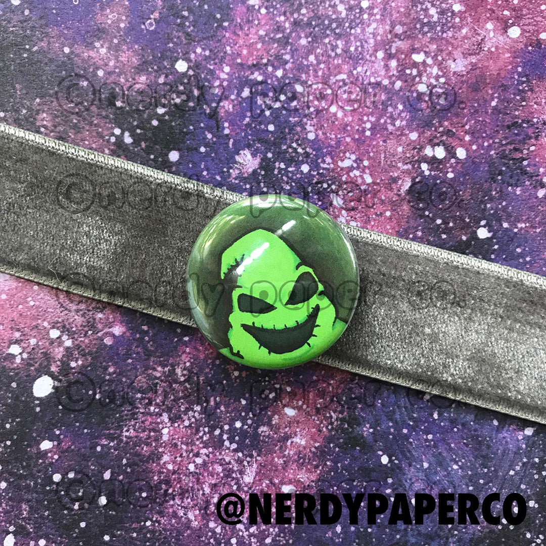 OOGIE PIN BADGE | Hand Drawn Art | Handmade Pin Badge