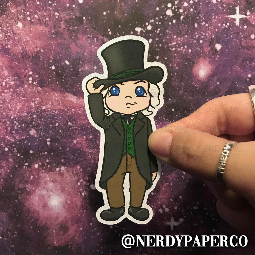 MR. OZ - Hand Drawn Planner Die Cut - Chibi