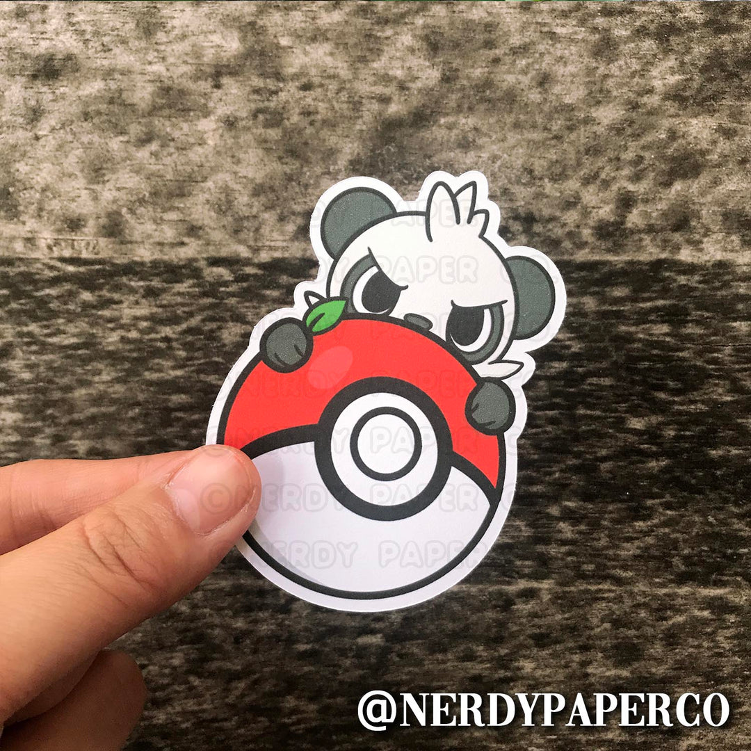 PEEKING PAN-CHAM - Hand Drawn Waterproof Vinyl Sticker