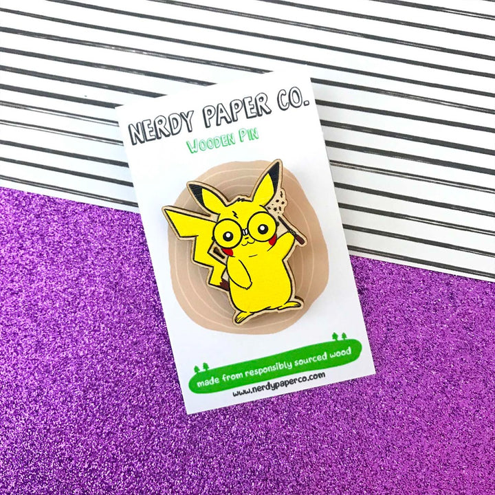 Pikapotter | Wooden pin - WP002