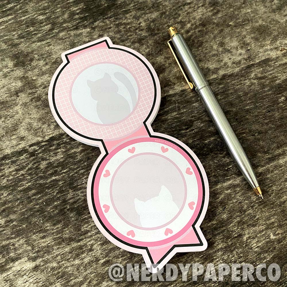 CAT PLATES - Hand Drawn Notepad - NP003