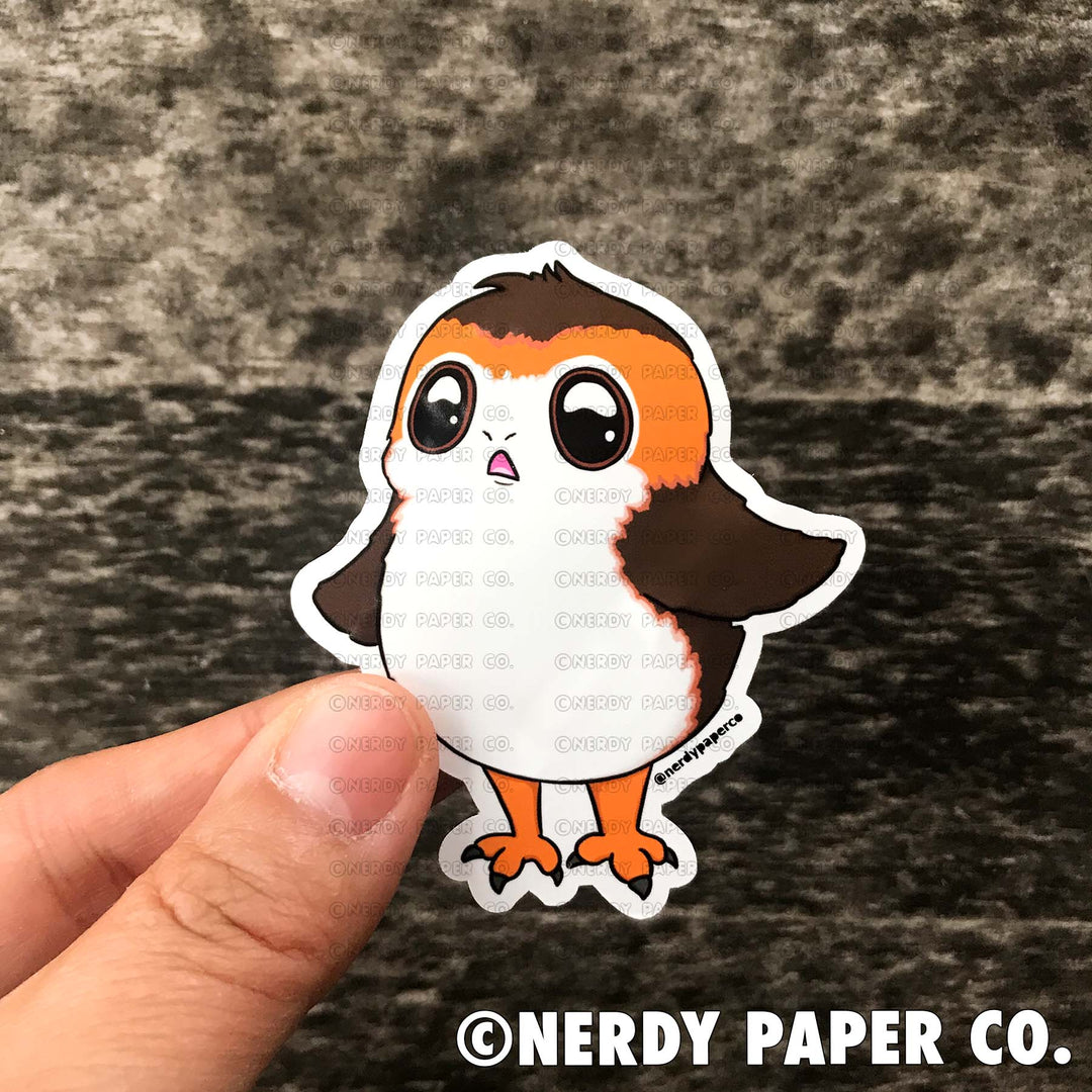 PLAYFUL AVIAN - Hand Drawn Waterproof Vinyl Sticker