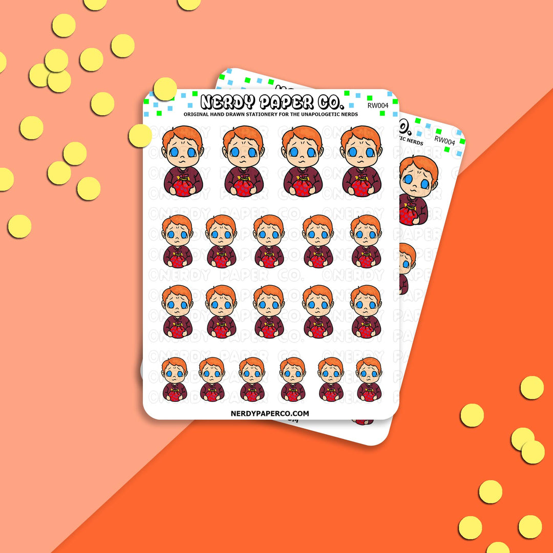 Loyal Wizard Gifts - Hand Drawn Sticker - Deco | RW004