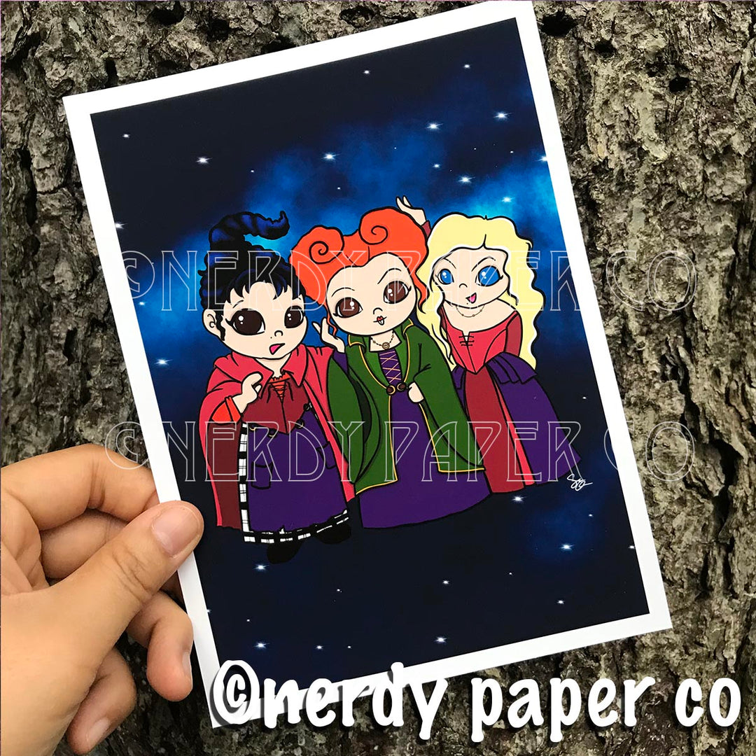 SANDERSON SISTERS | Art Print- AP006