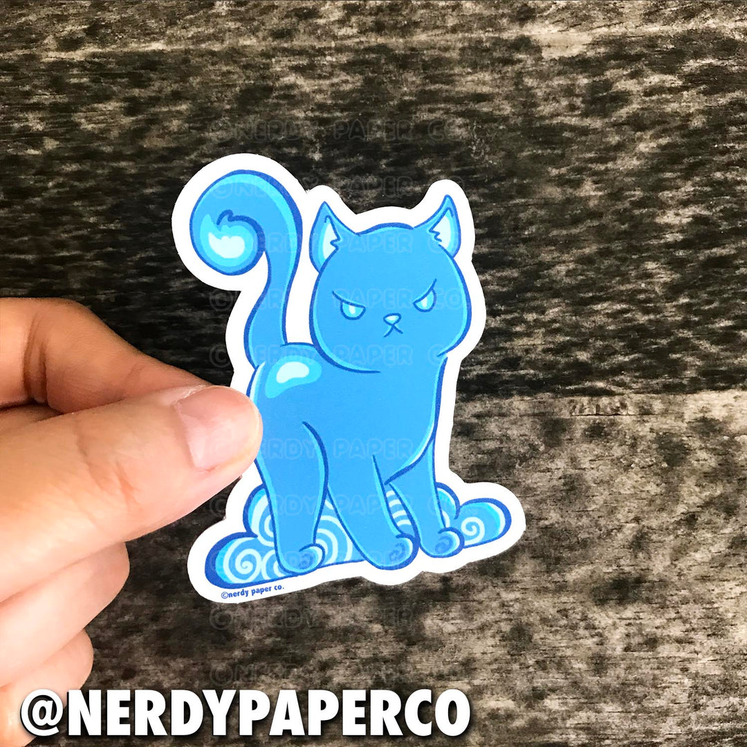 EXPECTO-TABBY! - Hand Drawn Die Cut