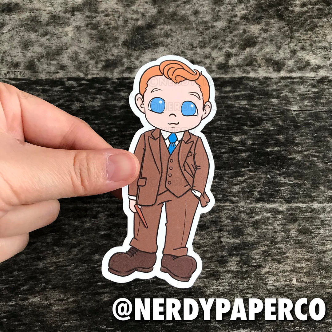 Good Officer - Hand Drawn Die Cut - Chibi