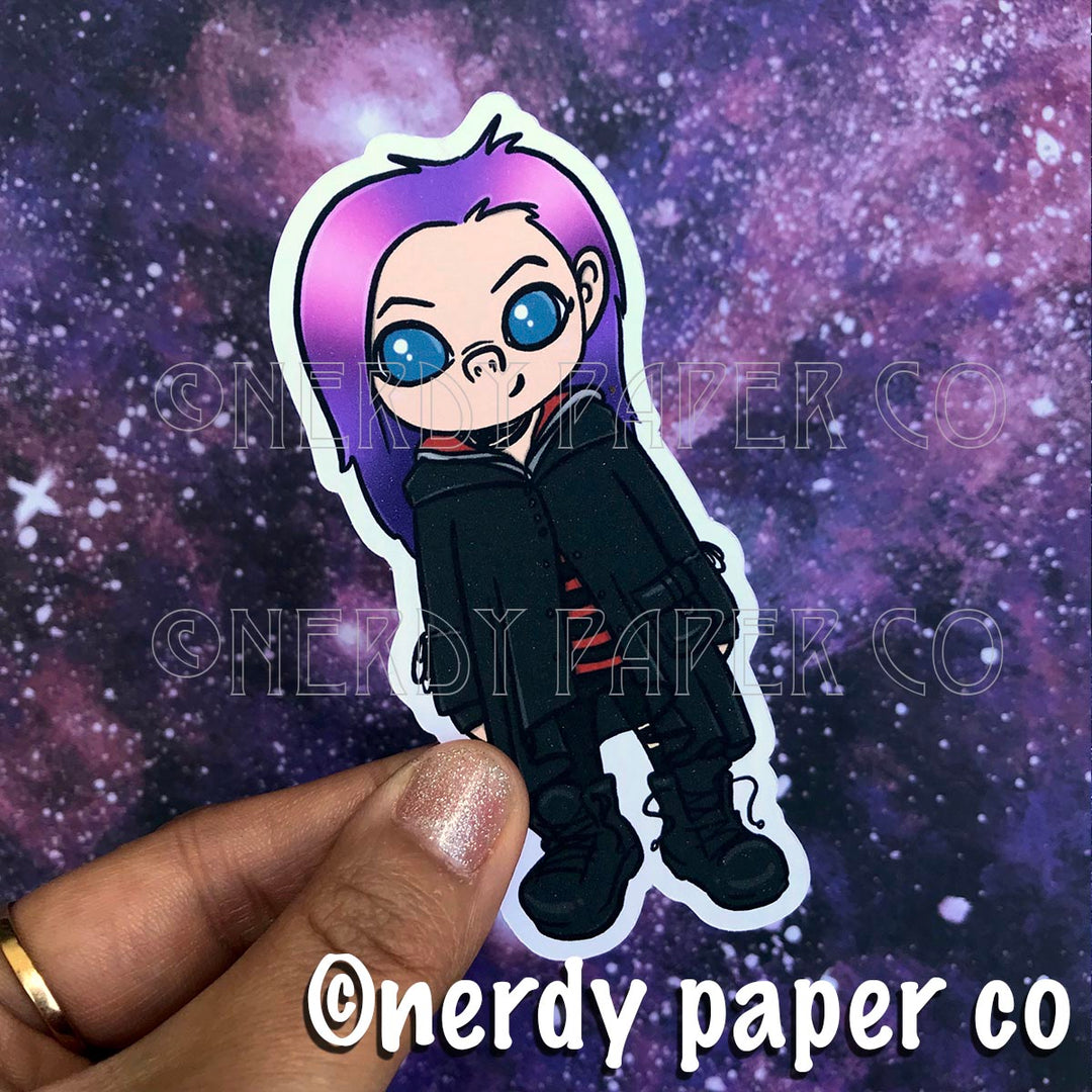 TONKS - Hand Drawn Die Cut - Chibi