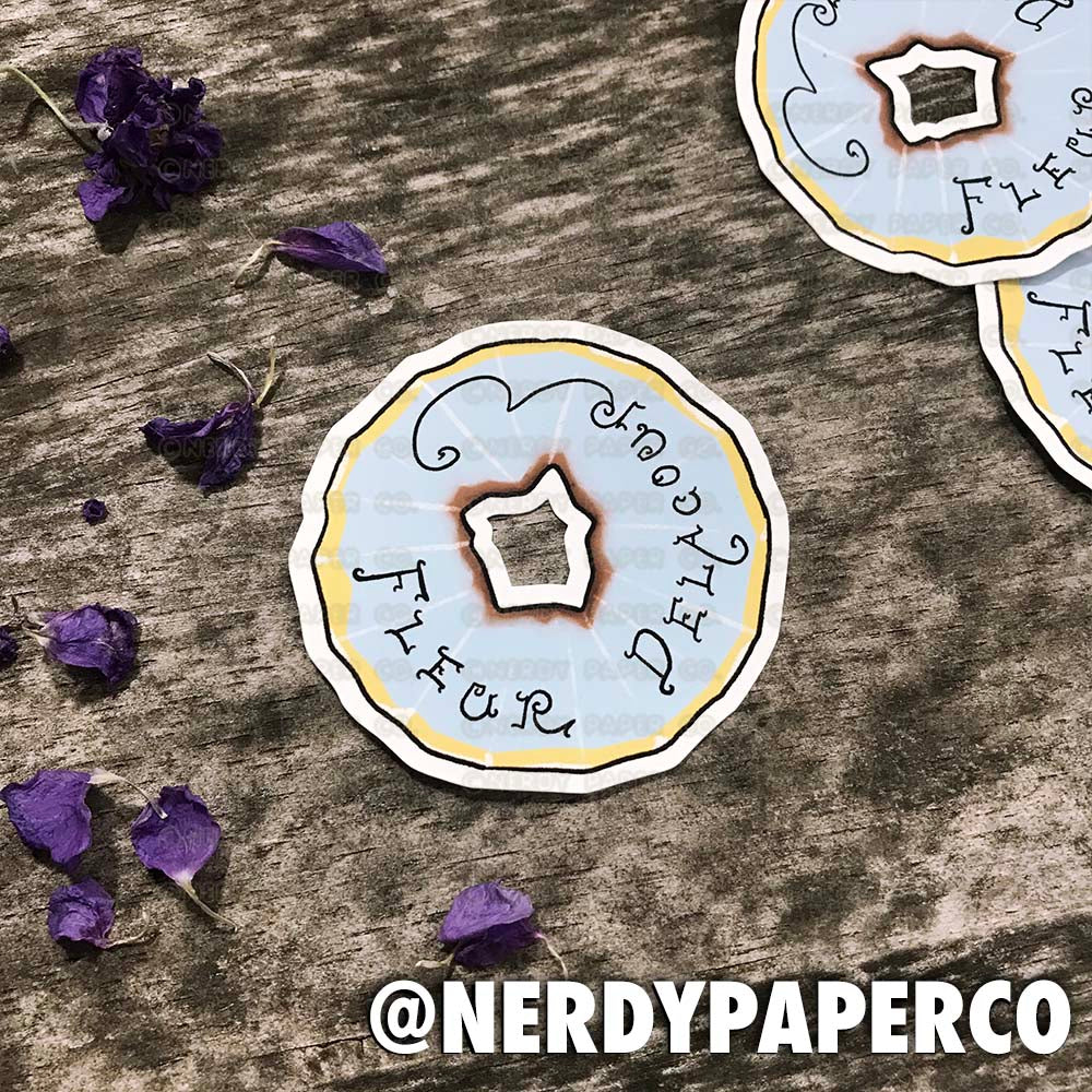 Mesmerizing Witch Tournament Slip | Hand Drawn Waterproof Vinyl Sticker