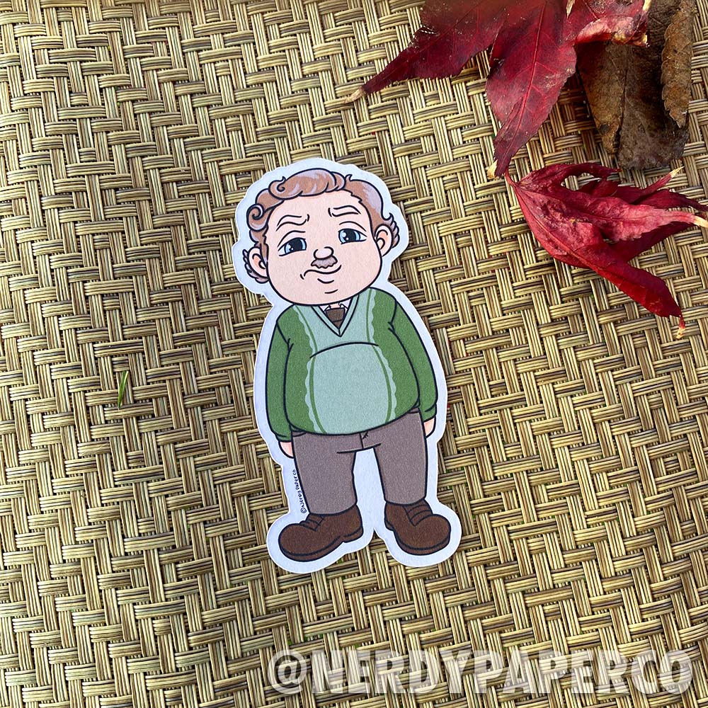 Bitter Uncle - Hand Drawn Wizard Die Cut