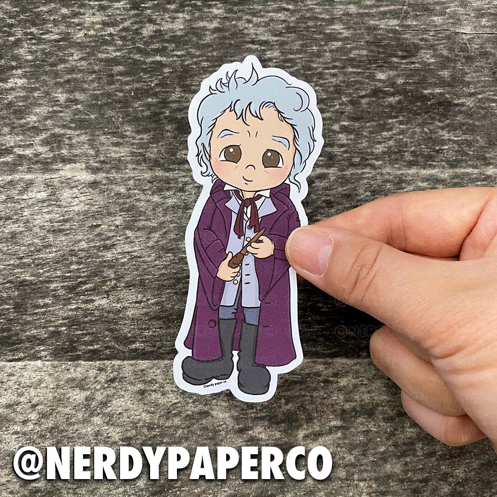 Wandmaker - Hand Drawn Die Cut Chibi
