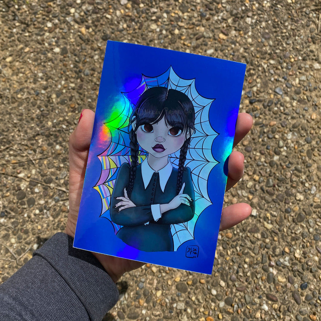 *Limited Edition* Holographic 'The Morbid One' | Art Print