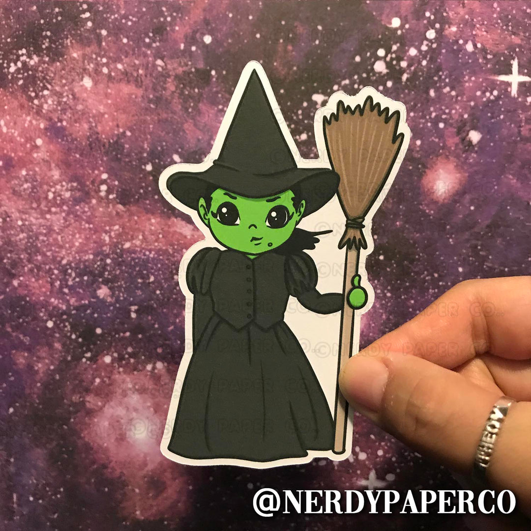 WICKED WITCH - Hand Drawn Planner Die Cut - Chibi